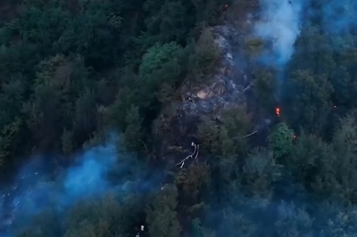 آتش‌سوزی مجدد در ارتفاعات لاهیجان مهار شد